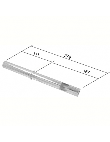 Tubo gas Piaggio Vespa 50-90 77 138013