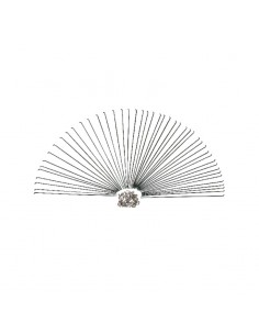 Raggio INOX 275mm Cromato...