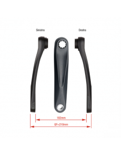 Coppia pedivelle E-Bike... 2