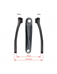 Coppia pedivelle E-Bike... 2