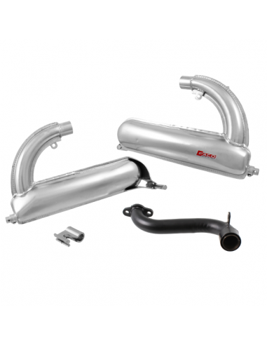 Marmitta Racing Vespa 125 Et3 cromata