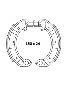 Ganasce Freno Eco FSB874A