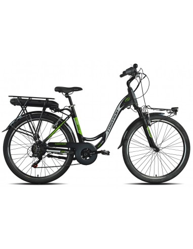 Torpado bicicletta elettrica donna Afrodite T255 6v 26" Bafang 468Wh Black