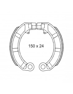 Coppia ganasce posteriori...
