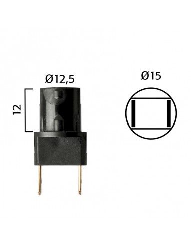 Portalampada per lampadine T10 WB