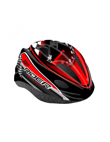 Casco Junior GP-RIDER Rosso - Taglia...