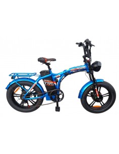 E-Bike fat Redwood 992 Reset color Blu metallizzato