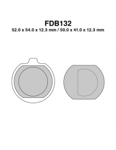 PASTIGLIE FERODO FDB132P