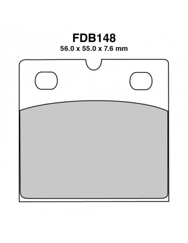 PASTIGLIE FERODO FDB148P