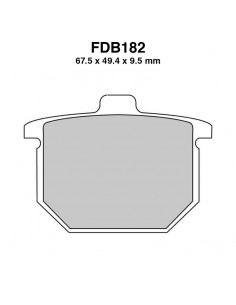 PASTIGLIE FERODO FDB182P