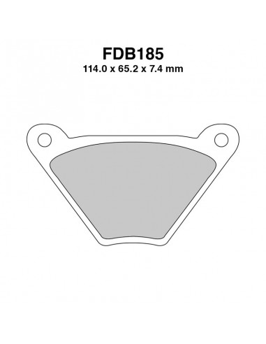 PASTIGLIE FERODO FDB185P