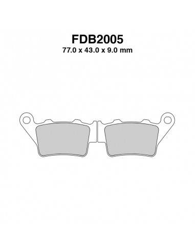PASTIGLIE FERODO FDB2005P