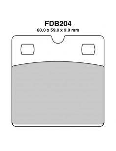 PASTIGLIE FERODO FDB204P
