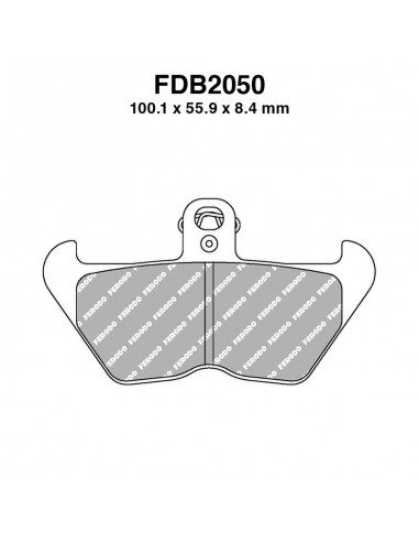 PASTIGLIE FERODO FDB2050P
