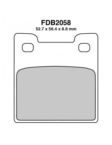 PASTIGLIE FERODO FDB2058P