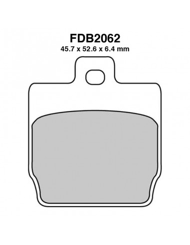 PASTIGLIE FERODO FDB2062EF