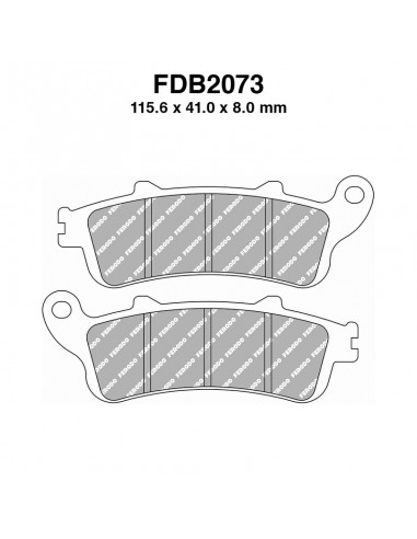 PASTIGLIE FERODO FDB2073P