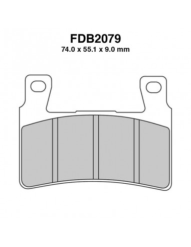 PASTIGLIE FERODO FDB2079EF