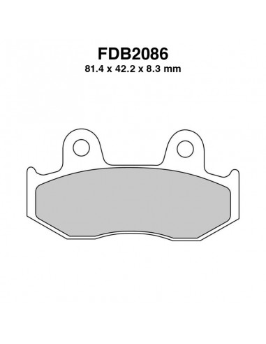 PASTIGLIE FERODO FDB2086P