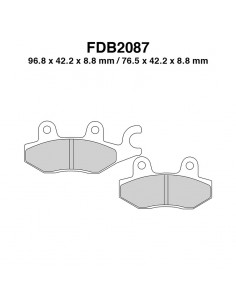 PASTIGLIE FERODO FDB2087EF