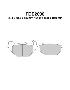 PASTIGLIE FERODO FDB2096EF