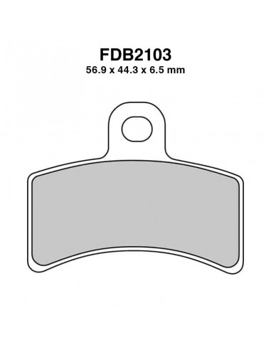 PASTIGLIE FERODO FDB2103P