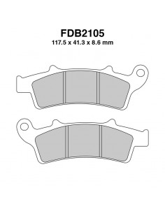 PASTIGLIE FERODO FDB2105EF