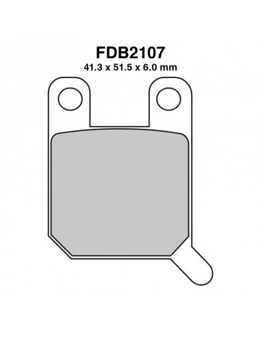 PASTIGLIE FERODO FDB2107P