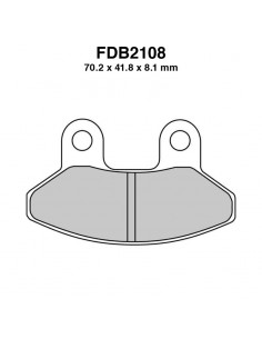 PASTIGLIE FERODO FDB2108EF