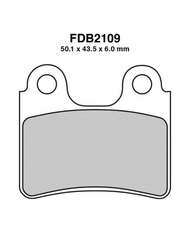 PASTIGLIE FERODO FDB2109P