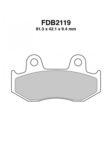 PASTIGLIE FERODO FDB2119P