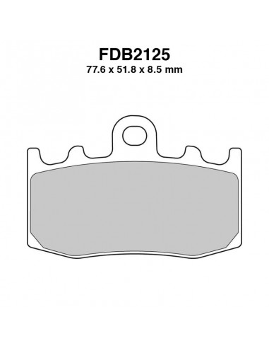 PASTIGLIE FERODO FDB2125P