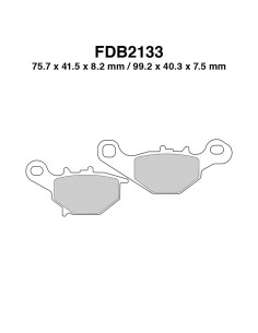 PASTIGLIE FERODO FDB2133EF