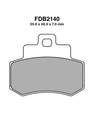 PASTIGLIE FERODO FDB2140AG