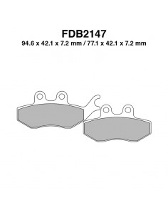 PASTIGLIE FERODO FDB2147AG