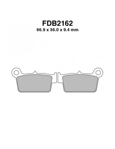 PASTIGLIE FERODO FDB2162EF