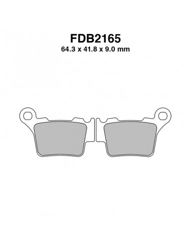 PASTIGLIE FERODO FDB2165P