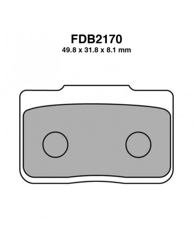 PASTIGLIE FERODO FDB2170P