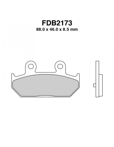 PASTIGLIE FERODO FDB2173EF