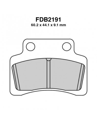 PASTIGLIE FERODO FDB2191EF