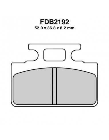 PASTIGLIE FERODO FDB2192AG