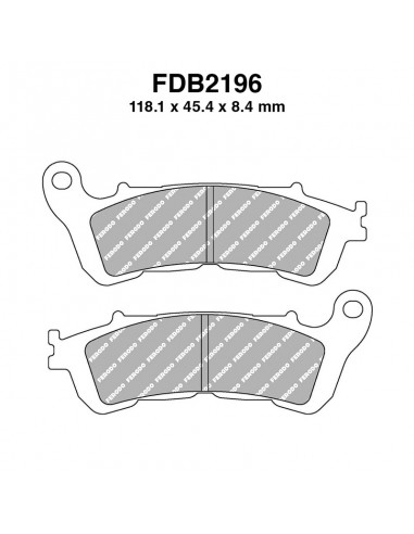 PASTIGLIE FERODO FDB2196EF