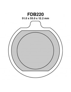 PASTIGLIE FERODO FDB220P