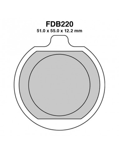 PASTIGLIE FERODO FDB220P