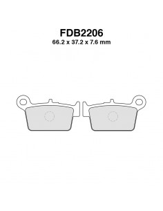 PASTIGLIE FERODO FDB2206P