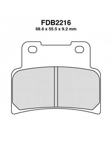PASTIGLIE FERODO FDB2216P