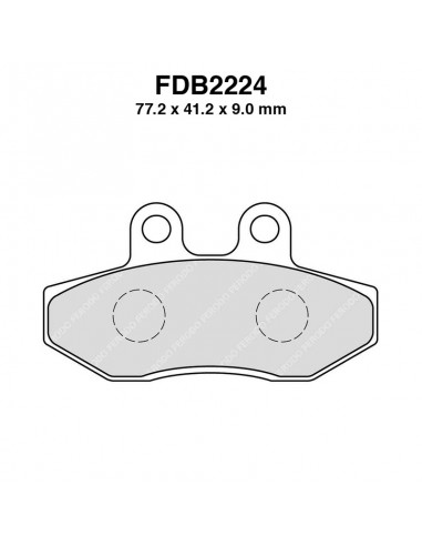 PASTIGLIE FERODO FDB2224EF