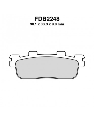 PASTIGLIE FERODO FDB2248EF