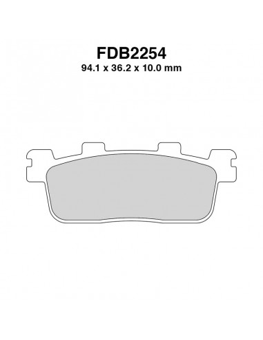 PASTIGLIE FERODO FDB2254EF