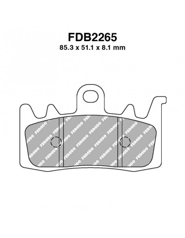 PASTIGLIE FERODO FDB2265EF